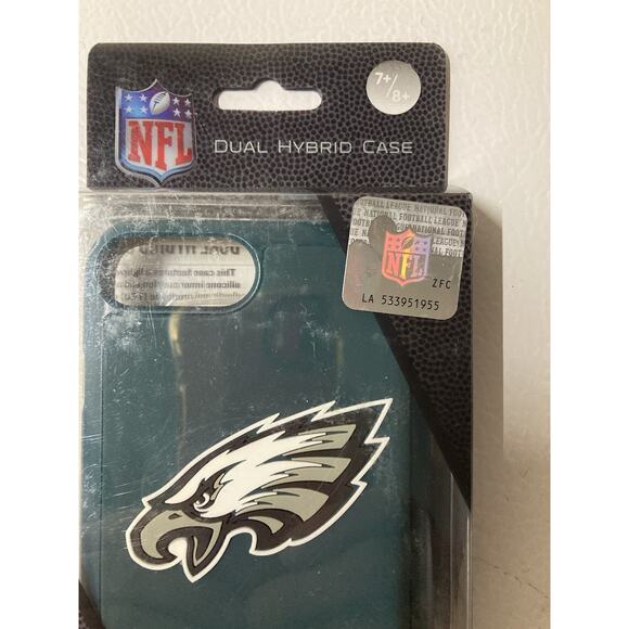 NEW For iPhone 7 Plus / iPhone 8 Plus - Hard Hybrid Armor Case Cover Eagles - Picture 2 of 3